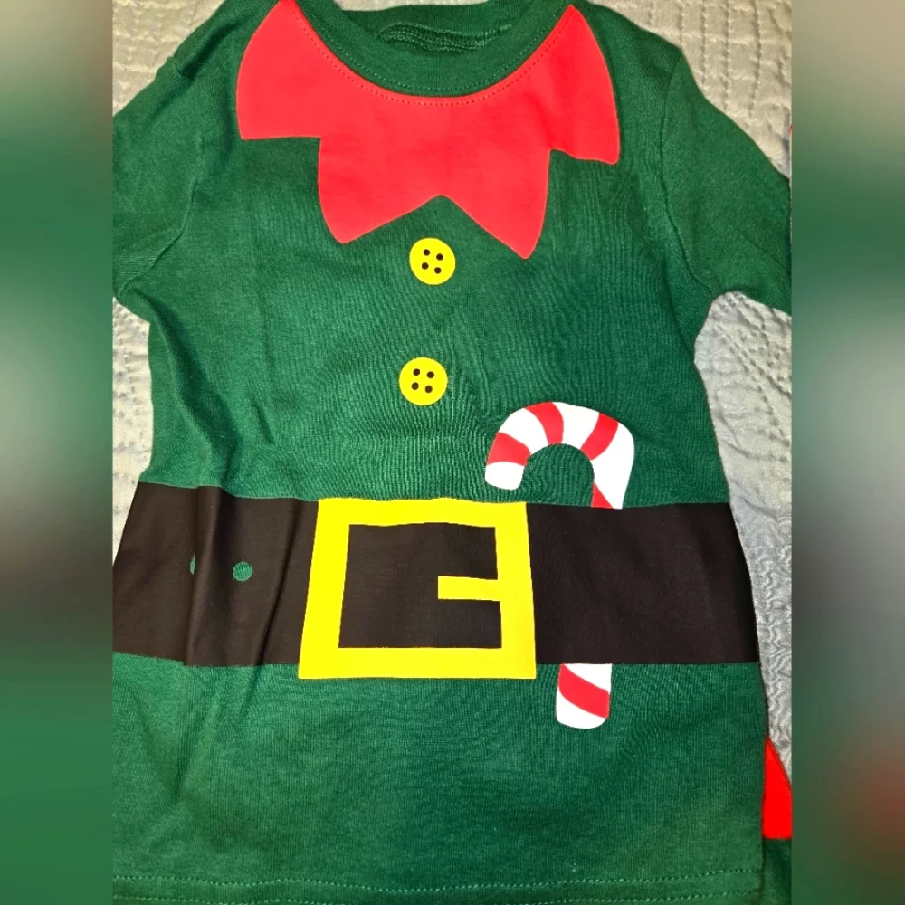 Carter's Boy's 2T Winter Holiday Pajamas 2 sets